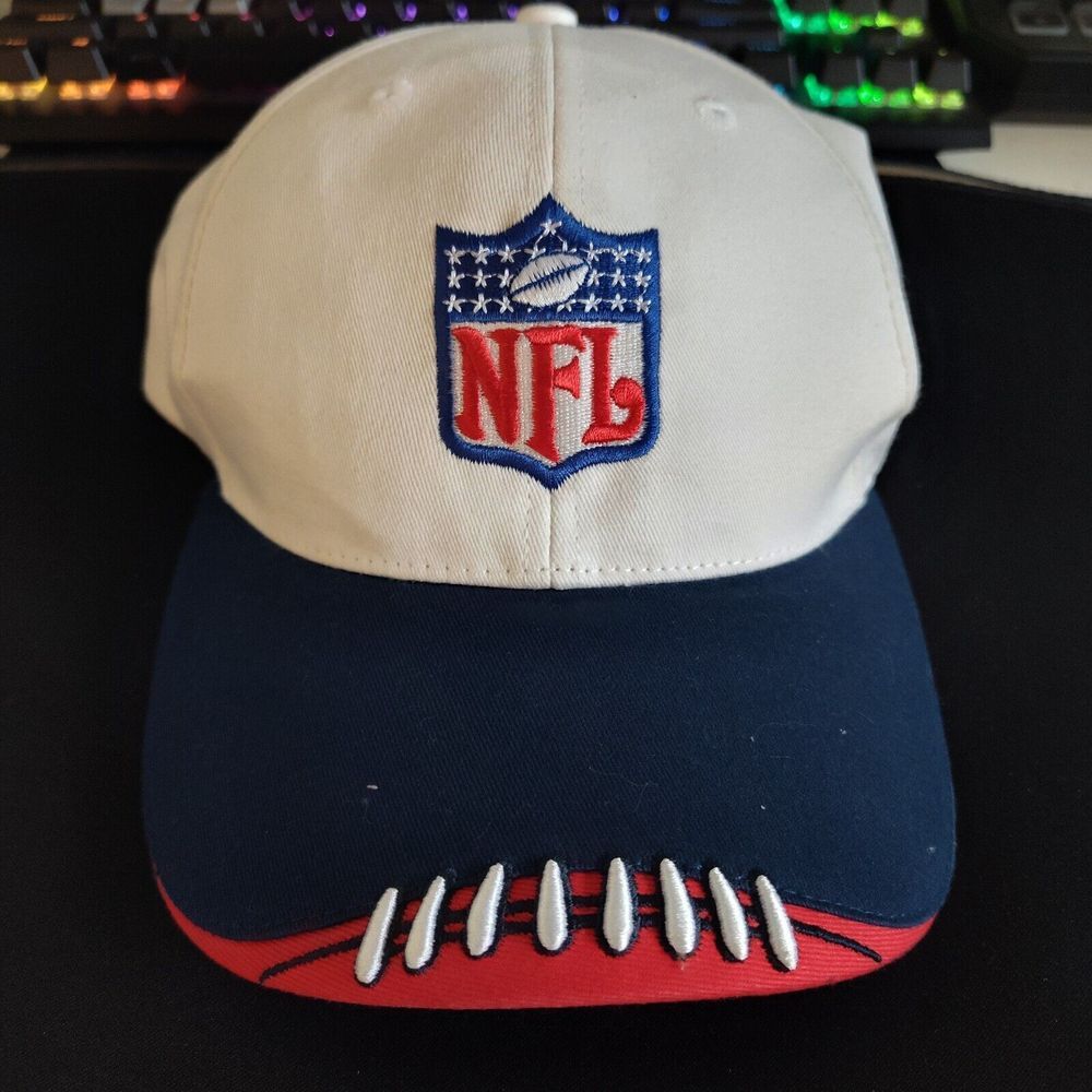 Vintage Reebok Motorola NFL Logo Self Fastener Hat